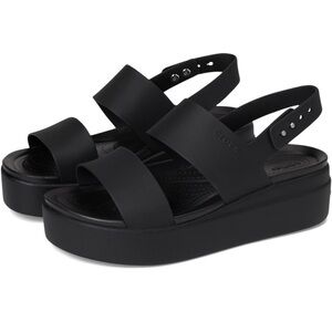 Crocs Women's Brooklyn Low Wedge Sandals